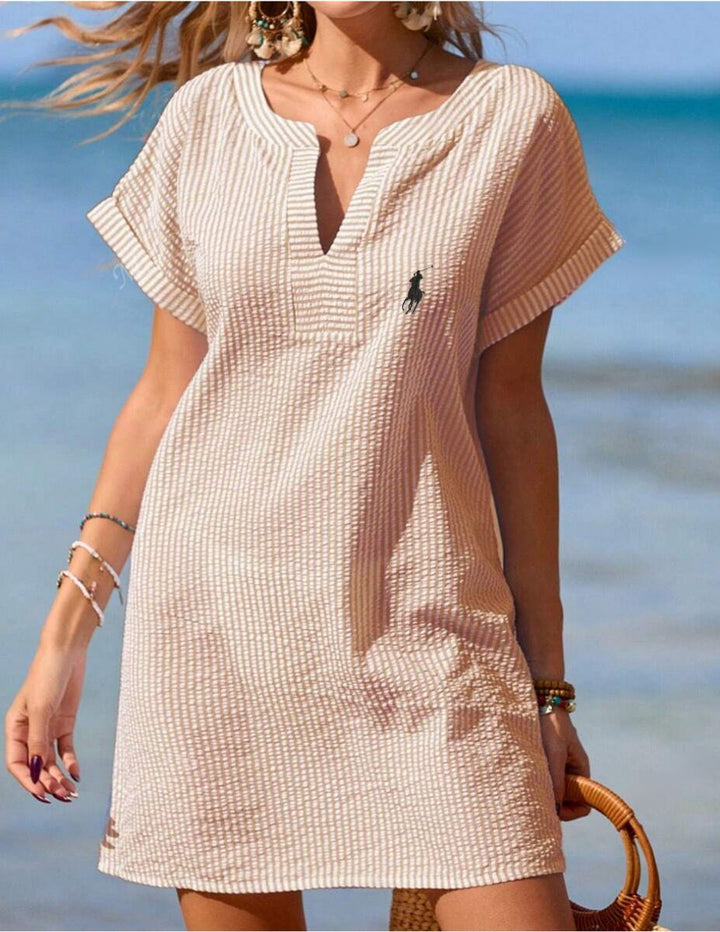 Essential Tunic Dress + Riviera Tote by Ꮢ. Ꮮаᴜгеn