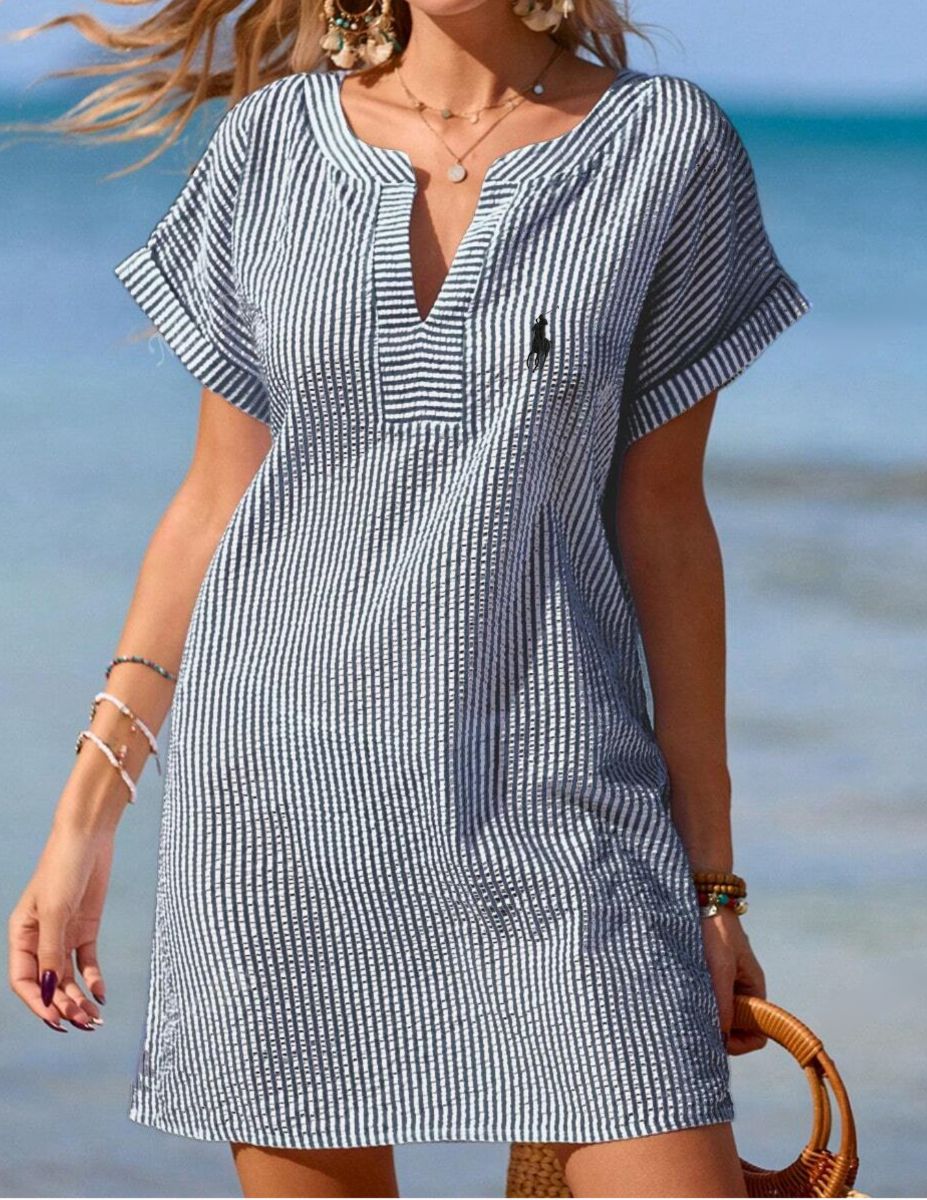 Essential Tunic Dress + Riviera Tote by Ꮢ. Ꮮаᴜгеn